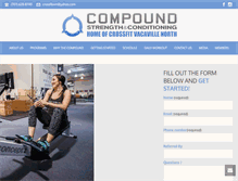 Tablet Screenshot of crossfitvvn.com